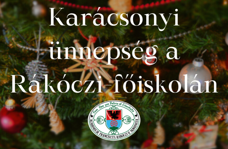 Karácsonyi ünnepség a Rákóczi-főiskolán (Videó)